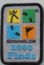 Official Geocaching.com 2000 Finds Patch